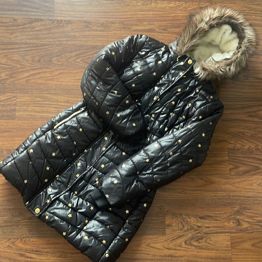 Girls Cat and Jack coat. Size 10-12. Great condition